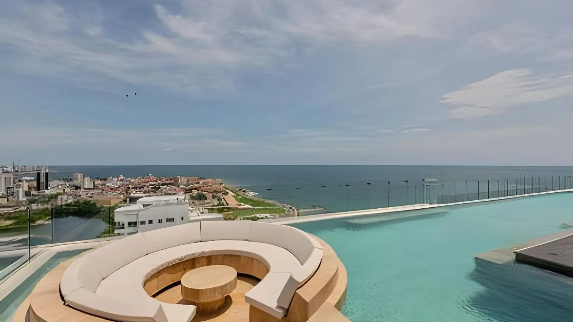 New Panoramic View, Infinite Pool/Historic Center Appartement Cartagena