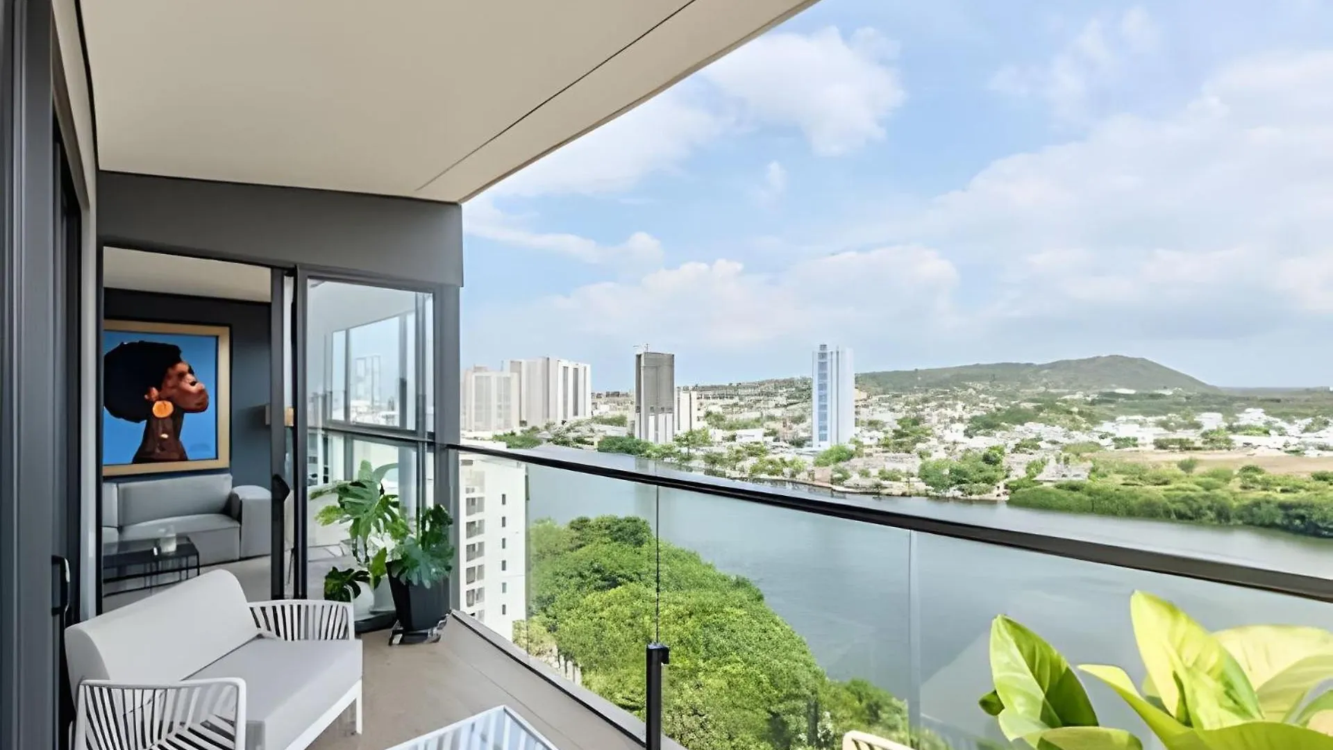 New Panoramic View, Infinite Pool/Historic Center Appartement Cartagena